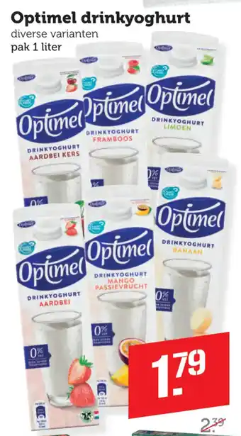 Coop Optimel drinkyoghurt aanbieding