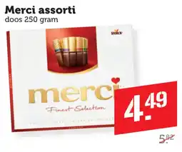Coop Merci assorti aanbieding