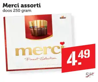 Coop Merci assorti aanbieding