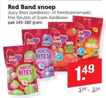 Coop Red Band snoep aanbieding