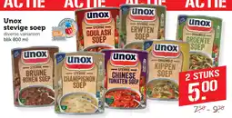 Coop Unox Stevige Soep aanbieding