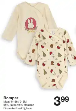 Zeeman Romper aanbieding
