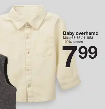 Zeeman Baby overhemd aanbieding