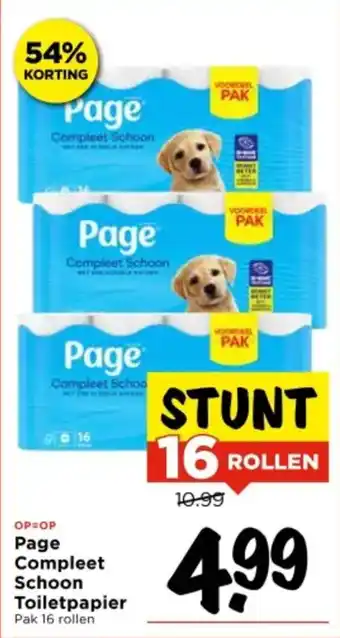 Vomar Voordeelmarkt Page Compleet Schoon Toiletpapier aanbieding