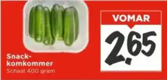 Vomar Voordeelmarkt Snackkomkommer aanbieding