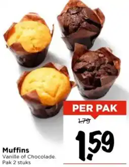 Vomar Voordeelmarkt Muffins aanbieding