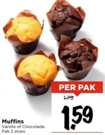 Vomar Voordeelmarkt Muffins aanbieding