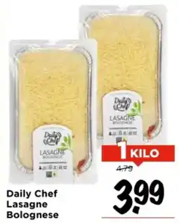 Vomar Voordeelmarkt Daily Chef Lasagne Bolognese aanbieding