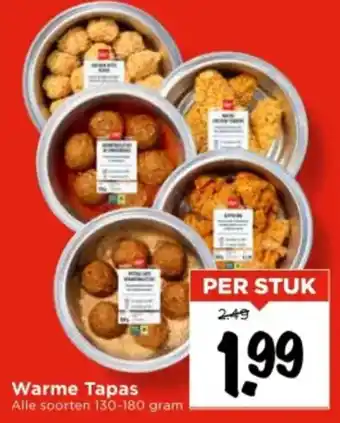 Vomar Voordeelmarkt Warme Tapas aanbieding