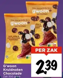 Vomar Voordeelmarkt G'woon Kruidnoten Chocolade aanbieding