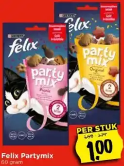 Vomar Voordeelmarkt Felix Partymix aanbieding