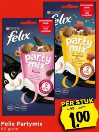 Vomar Voordeelmarkt Felix Partymix aanbieding
