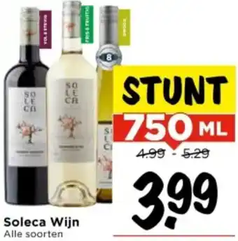 Vomar Voordeelmarkt Soleca Wijn aanbieding