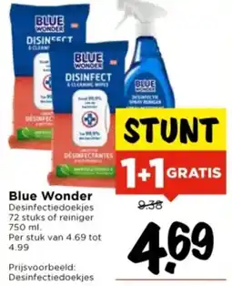 Vomar Voordeelmarkt Blue Wonder aanbieding