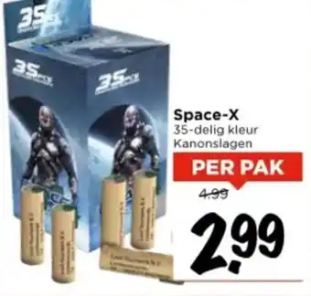 Vomar Voordeelmarkt Space-X aanbieding