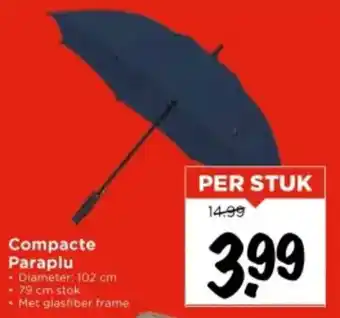 Vomar Voordeelmarkt Compacte Paraplu aanbieding