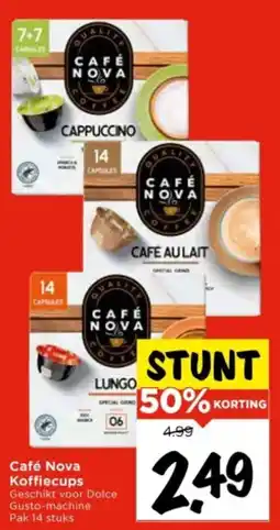Vomar Voordeelmarkt Café Nova Koffiecups aanbieding