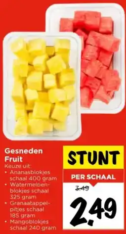 Vomar Voordeelmarkt Gesneden Fruit aanbieding