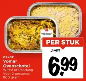 Vomar Voordeelmarkt Vomar Ovenschotel aanbieding