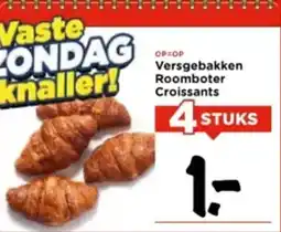 Vomar Voordeelmarkt Versgebakken Roomboter Croissants aanbieding