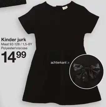 Zeeman Kinder jurk aanbieding