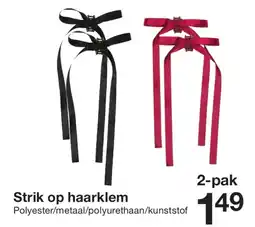 Zeeman Strik op haarklem aanbieding
