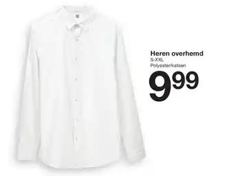 Zeeman Heren overhemd aanbieding