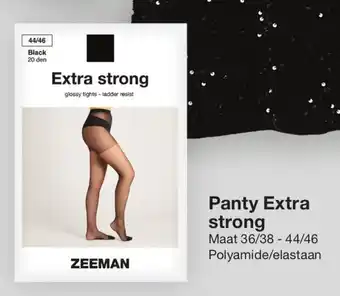 Zeeman Panty Extra strong aanbieding