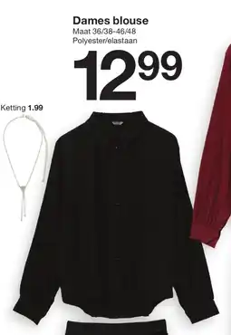 Zeeman Dames blouse aanbieding