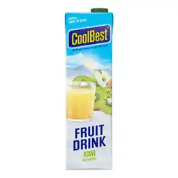 Dekamarkt CoolBest Fruitdrink kiwi aanbieding