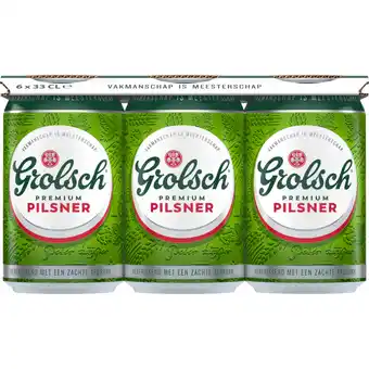 Dekamarkt Grolsch Pilsener 6x33 cl aanbieding