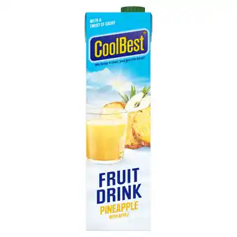Dekamarkt CoolBest Fruitdrink pineapple aanbieding