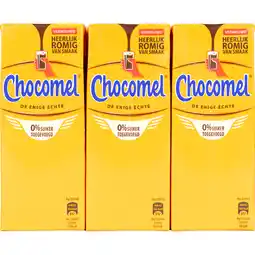 Dekamarkt Chocomel Chocolademelk 0% 6 pack aanbieding