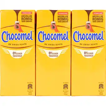 Dekamarkt Chocomel Chocolademelk 0% 6 pack aanbieding