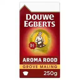 Dekamarkt Douwe Egberts Aroma Rood filterkoffie grove maling aanbieding