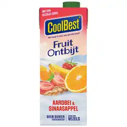 Dekamarkt CoolBest Fruitontbijt aardbei sinaasappel aanbieding