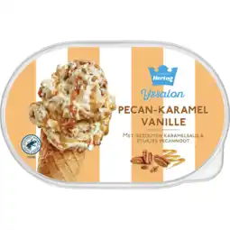 Dekamarkt Hertog Ijs pecan karamel vanille aanbieding