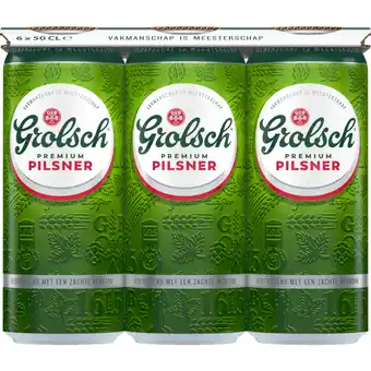 Dekamarkt Grolsch Pilsener 6x50 cl aanbieding