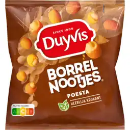 Dekamarkt Duyvis Borrelnootjes poesta aanbieding