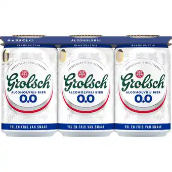 Dekamarkt Grolsch Pilsener alcoholvrij 6x33 cl aanbieding