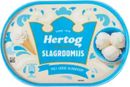 Dekamarkt Hertog Slagroomijs aanbieding
