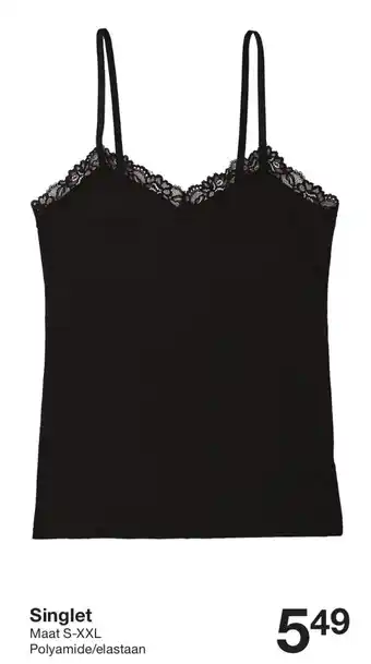 Zeeman Singlet aanbieding