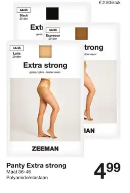 Zeeman Panty Extra strong aanbieding
