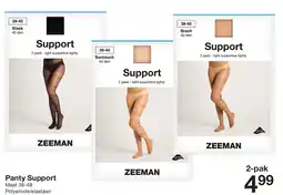 Zeeman Panty Support aanbieding