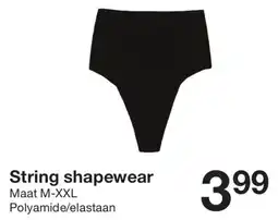 Zeeman String shapewear aanbieding