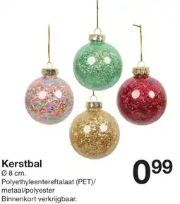 Zeeman Kerstbal aanbieding