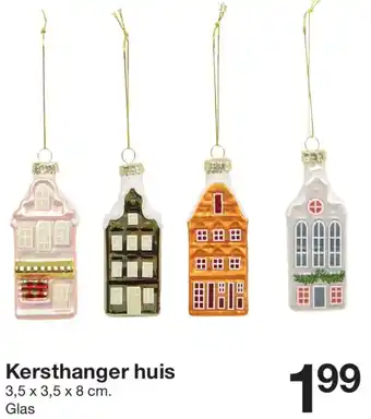 Zeeman Kersthanger huis aanbieding