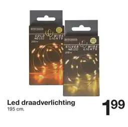 Zeeman Led draadverlichting aanbieding