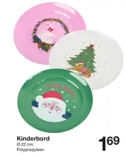 Zeeman Kinderbord aanbieding