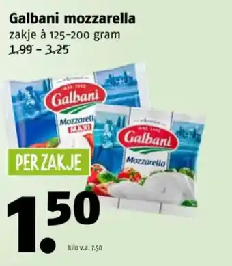 Poiesz Galbani mozzarella aanbieding